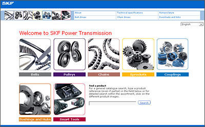 Онлайн сервис SKF по расчету и модернизации силовых приводов